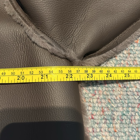 NWT Anthropologie Maeve size large dark grey long coat - Picture 11 of 15